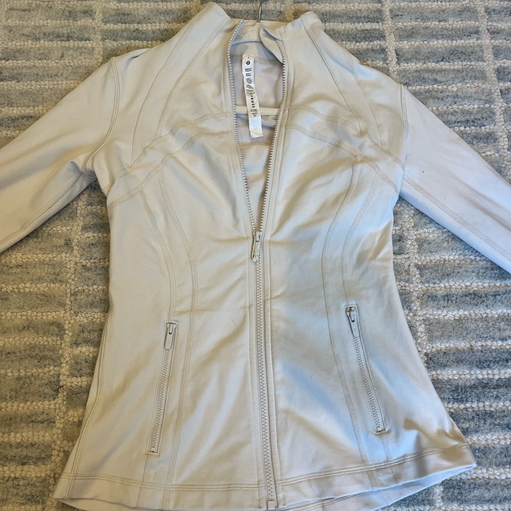 Lululemon off white define jacket